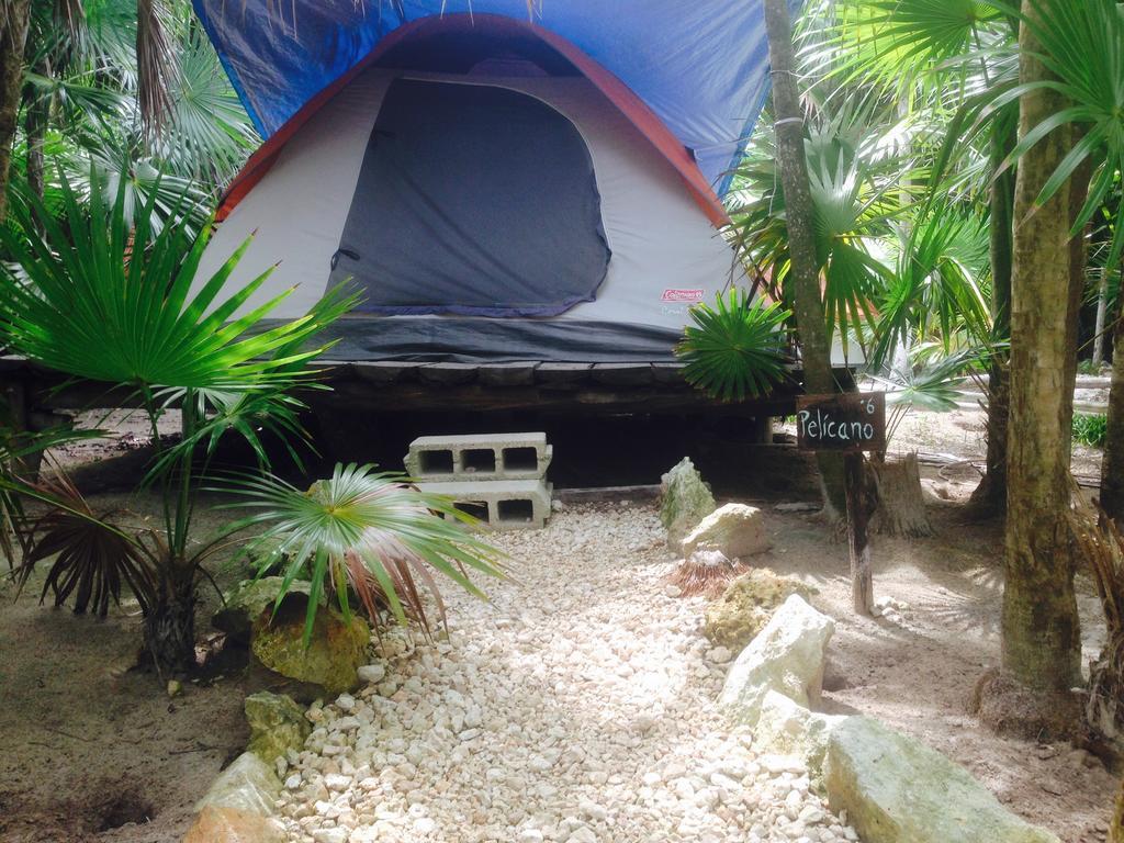 Hôtel Turquesa Tulum Jungle Camping Extérieur photo